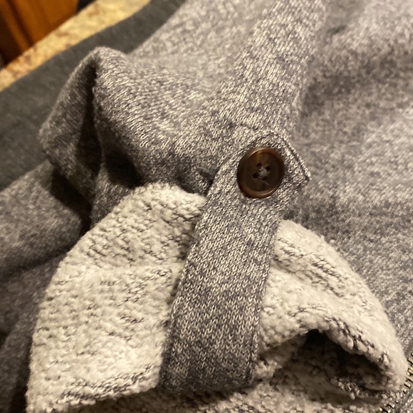 Vintage University of Iowa Hawkeyes gray zip up Gear sweatshirt women’s small - Picture 7 of 7